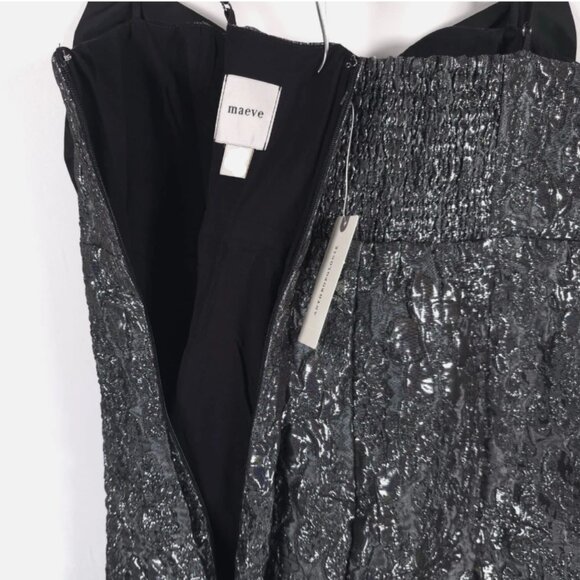 Brand New Maeve Bow-Front Jacquard Romper - Picture 6 of 12